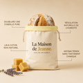 Sac à Pain en Cire d'Abeille La Maison de Jeanne  — Format 30 x 40 cm